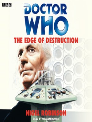 cover image of Doctor Who--The Edge of Destruction
